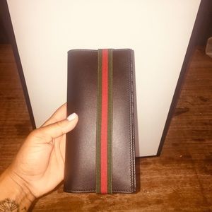 Gucci Web Long Wallet (no bag)
